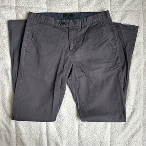 RW&CO. Gray Slim Fit Dress Pants
